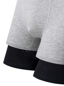 Tween Boys Comfort 6 Packs Boxer Briefs - White - View 3