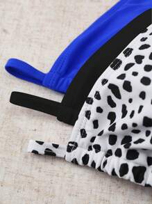 Swim Vcay 女士性感吊带比基尼上衣，适合夏季海滩度假 - 彩色 - 查看 4