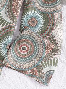 2pcs/Set Tween Girl Spaghetti Strap Simple Top And Long Pants Spring Clothes - Khaki - View 5