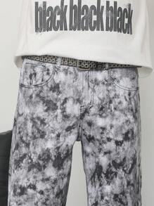 Manfinity EMRG Men's Casual Denim Jeans, Simple And Fashionable For Daily Wear - Multicolor - View 6