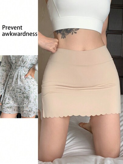 DAZY Pantalón de seguridad con borde ondulado y triángulo anti-vergüenza