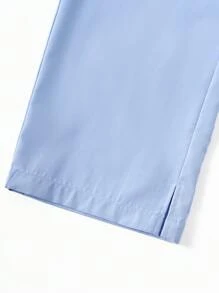 Manfinity Homme Men's Simple And Fashionable Casual Daily Nursing Pants