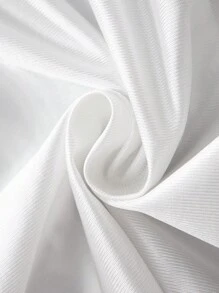 ROMWE MEN Street Life Men's Angel Print Elastic Waist Loose Casual Boxing Shorts, Suitable For Daily Wear In Spring/Summer - White - View 4