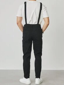 Manfinity Homme Men's Casual Denim Jeans, Simple And Fashionable For Everyday Wear