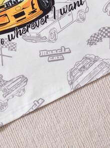 SHEIN 青少年男孩休闲简约圆领短袖 T 恤，日常穿着 - 彩色 - 查看 7