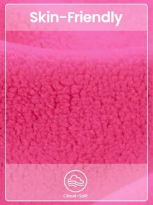 SHEIN Sports قميص ثقيل رياضي كاجوال أساسي بأكمام طويلة وسحاب أمامي للنساء - روز أحمر - مشاهدة 8