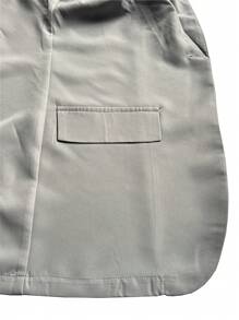 EMERY ROSE Women's Summer Casual Solid Color Vest And Long Pants Suit