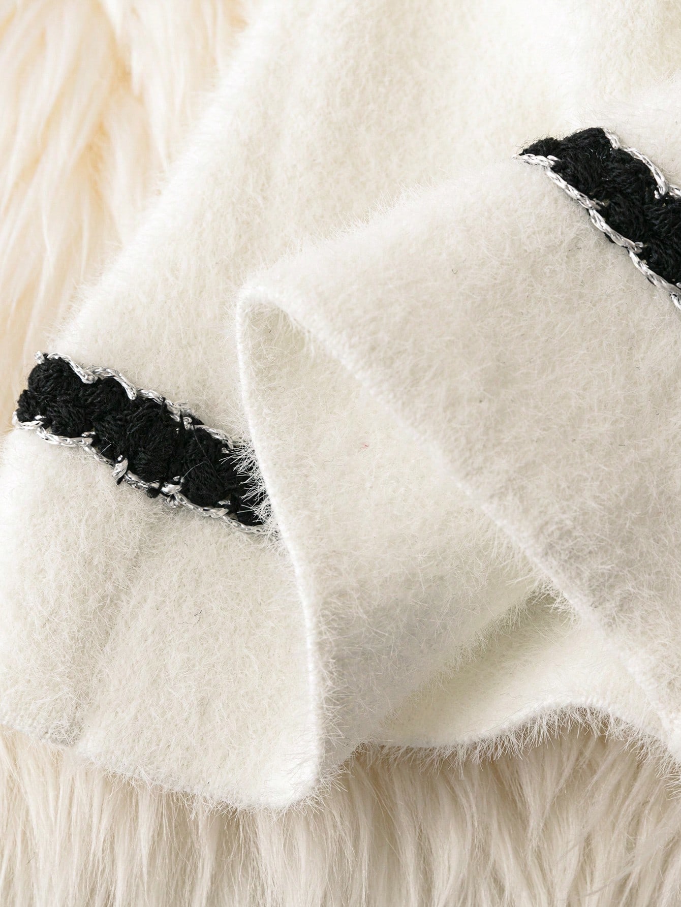 Franclia مجموعة من 2 قطعة من الكارديجان الصوفي الأ...