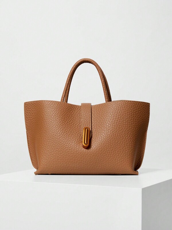 Vintage Style Small Handheld Woven Basket Bag For Women, High-End And Unique, Spring/Summer Fashion, Can Be Carried On Shoulder Or Cross-Body