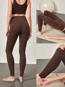 GLOWMODE 26 英寸 FeatherFit™ 无缝舒适紧身裤，低冲击瑜伽日常 - 肉桂靈感 - 查看 9