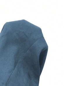 EMERY ROSE Gigot Sleeve Zipper Up Jacket Fall Winter Cloth For Women