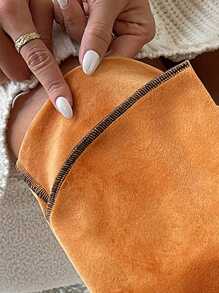 SHEIN LUNE 女士纯色保暖内衬紧身裤