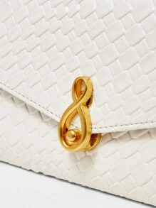 MOTF PREMIUM 纹理方形顶部提手包