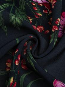 SHEIN Clasi Plus Size Women Casual Vacation Striped Dress For Summer - Multicolor - View 8