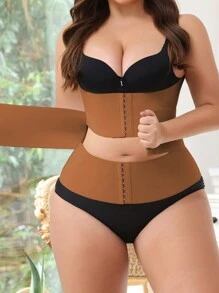 1 件加大码腰部训练器，简约时尚，适合日常休闲穿着