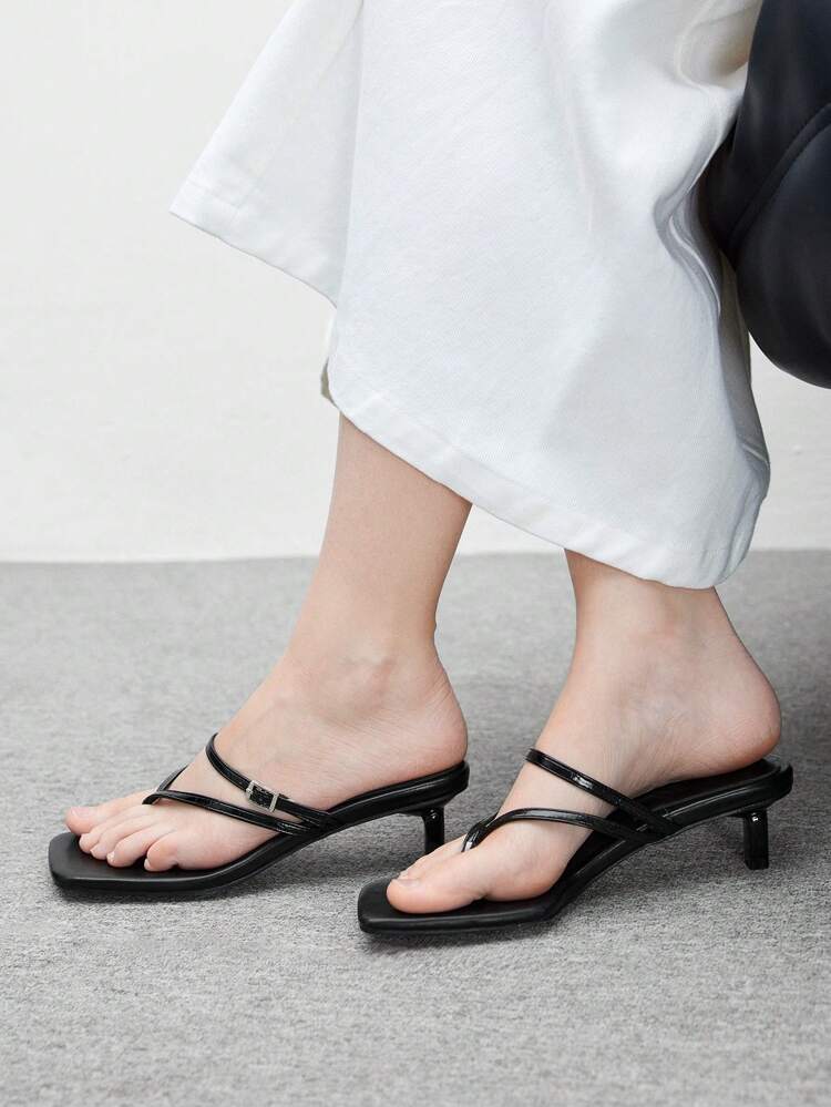 CUCCOO BIZCHIC Women's Black Commuting High Heel Pumps, Minimalist Fashion Casual Everyday Wear