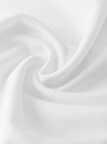 SHEIN Tween Girl Casual Solid Color Knit Tank Top And Pants Set, Suitable For Spring/Summer - White - View 11