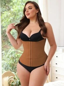 1 件加大码腰部训练器，简约时尚，适合日常休闲穿着