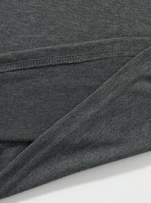 INAWLY Plus Size Summer Faith Over Fear Christian Comfortable Jesus Christmas T-Shirt, Fashion Bible Verse - Dark Grey - View 4