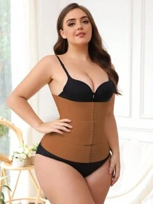 1 件加大码腰部训练器，简约时尚，适合日常休闲穿着