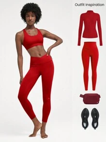 GLOWMODE FeatherFit™ 交叉带运动胸罩