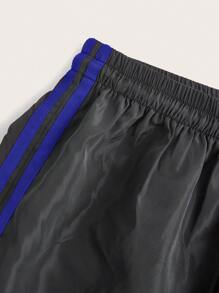 Muchica Pantalones anchos de mujer con estampado numérico tejido - Multicolor - Ver 8