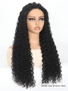 Tóc giả 180% mật độ sóng nước 5x5 HD thật không cần keo dán tóc giả bằng tóc thật cho phụ nữ - SNatural - Xem 3