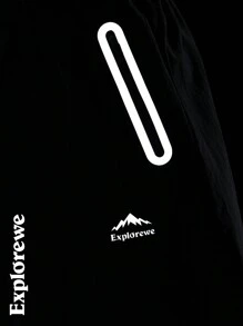 SHEIN Teen Girl Elastic Waist Waterproof Long Casual Skirt - Grey - View 3