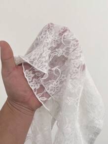 Flirla 女士休闲日常系带领结无袖背心，纯色，时尚百搭，春夏 - 白色 - 查看 7