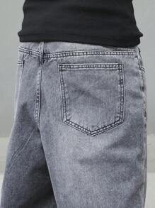 Manfinity EMRG Men's Denim Jeans - Light Grey - View 8