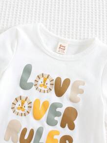 Cozy Pixies Set de 2 piezas para bebé niño con Top de manga corta con cuello redondo suave y estampado de animales de dibujos animados, y pantalones cortos de cintura elástica