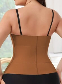 1 件加大码腰部训练器，简约时尚，适合日常休闲穿着