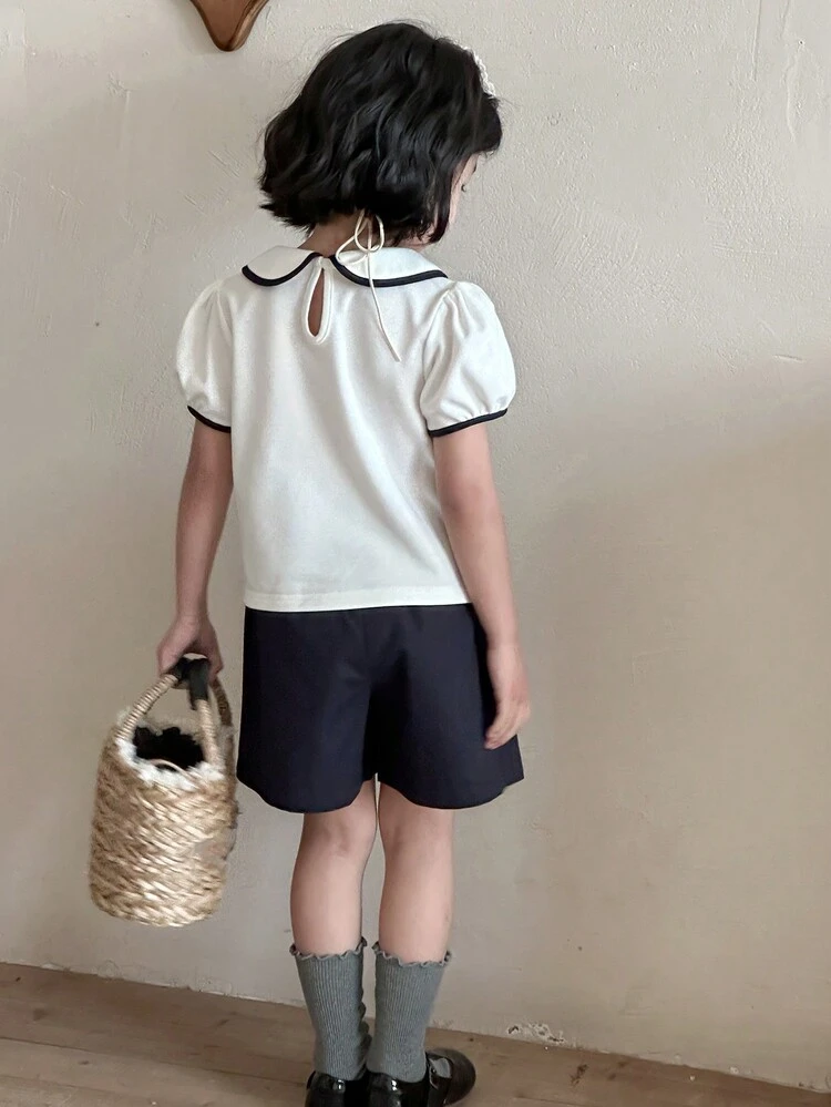 2pcs/Set Young Girls Fall Outfits