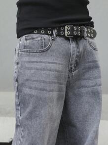 Manfinity EMRG Men's Denim Jeans - Light Grey - View 7