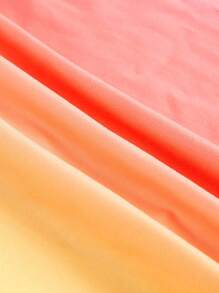 SHEIN MOD 性感背心，前摆领，后部镂空花边，度假背心，沙滩背心，情人节背心，外出背心，乡村音乐节背心，夏季背心 - 彩色 - 查看 6