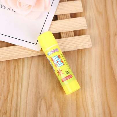 10pcs (9g) PVA Solid Glue Sticks, For Adhering Light Paper, Envelopes, Documents, Handmade Cards, Exam Papers, Notes, Scrapbooking, School & Office Supplies Back To School