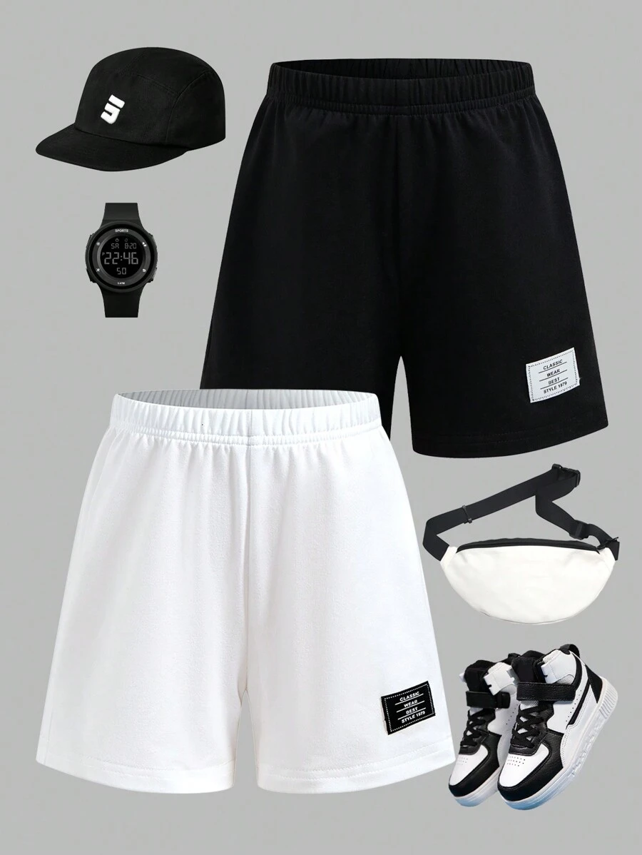 Casual Sports Athleisure Cool & Cute Holiday Daily Wear Suitable For School, Travel, Sports, Spring/Summer - Multicolor - View 1