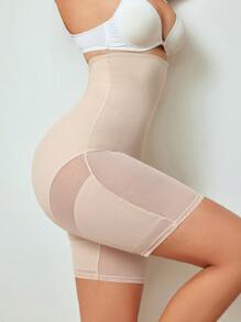 Women's Simple And Fashionable Casual Everyday Shapewear Bottom - Apricot - View 2