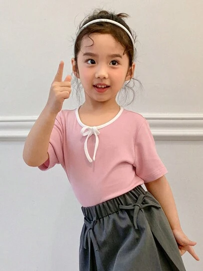 DAZY Girls' T-Shirt, Young Girl Fall Clothes