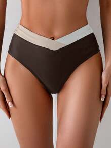 Swim Chiccia Quần Bikini Eo Đi Biển Nghỉ Mát Cho Nữ, Dành Cho Kỳ Nghỉ Hè - Nhiều màu - Xem 3