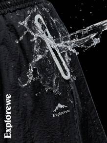 SHEIN Teen Girl Elastic Waist Waterproof Long Casual Skirt - Grey - View 7