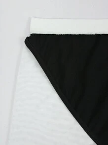 Manfinity Swimmode Men's Solid Color Simple Sheer Slim Fit Swim Trunks, Casual Beach Wear Men Swim Trunks