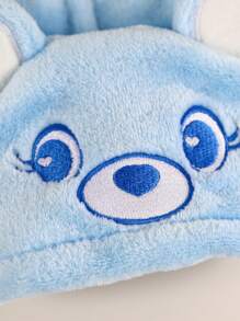 PETSIN 1 buah Baju Hoodie Bertelinga Beruang Lucu untuk Anjing/Kucing, Bahan Lembut dan Nyaman, Cocok untuk Anjing dan Kucing, Warna Biru - Biru - View 8