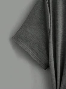 SHEIN LUNE 3 件套 V 领短袖修身大码女式 T 恤套头衫，休闲装，适合夏季 - 彩色 - 查看 13