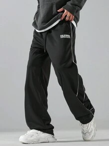 Manfinity Hypemode Pantalon de jogging casual pour hommes, minimaliste et tendance pour un port quotidien