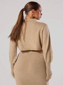 MUSERA Cardigan boutonné tricoté, élégant pour le brunch de printemps, Noël, l'hiver et les soirées