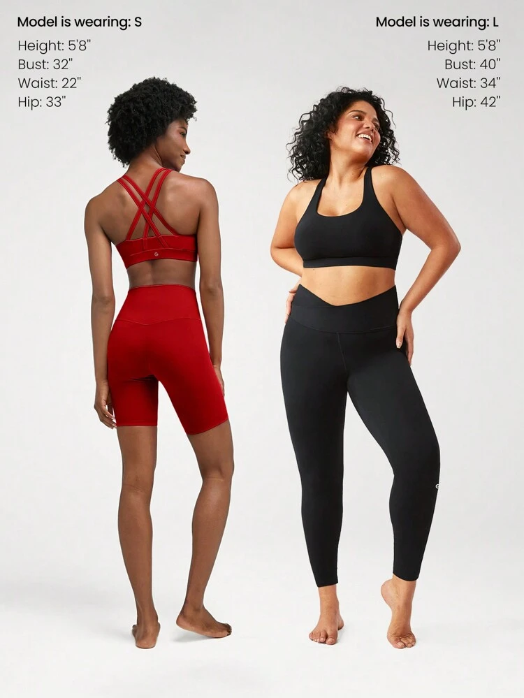 Soutien-gorge de sport à brides croisées FeatherFit™