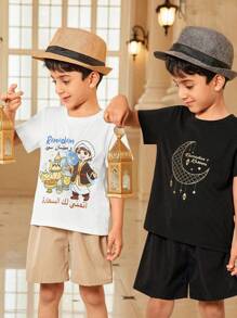 Jungen Zweiteiler mit mehreren Teilen, geeignet für Kleidung junger Jungen, einschließlich Kleidung für kleine Kinder und Jungen. Geeignet für Geburtstagspartys, Abendessen, Aufführungen, Hochzeiten, Taufen und den täglichen Schulbesuch. Geeignet für den täglichen Gebrauch, Schulkleidung, Reisekleidung, Frühlings- und Sommermode. - Verschiedenfarbig - Übersicht 7