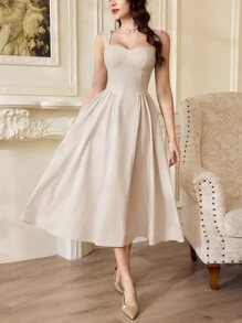 Vintamour Vintage Elegant Women Dress With Pockets Casual Tea Party Dress Festivals Party Summer Outfits For Women Vacation Outfits Woman White Dress Summer Dresses For Women White Dresses For Women Prom Dress Corset Formal Dresses For Women Birthday Dresses For Women Wedding Guest Dress Women Easter Spring Dresses For Women Summer Clothes Spring Outfits For Women Easter Dress Women Birthday Outfits For Women Wedding Dress Spring Break