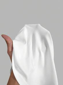 Slaydiva Plus Spring And Summer New Casual Basic All-Match Sleeveless Deep V-Neck Button Ribbed Knitted White Tank Top,Suitable For Western, Boho, Beach, Wedding Guests, Easter, Rave Festival, Concert,Graduation,Sports Sexy - White - View 6